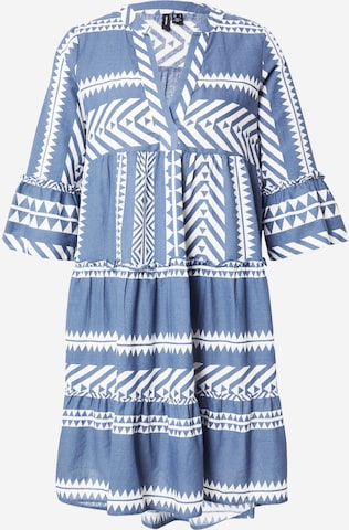 VERO MODA - Vestido camisero 'VMDicthe' en azul: frente