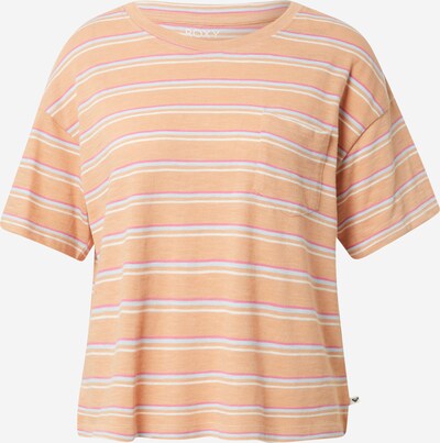 ROXY T-shirt 'WINTER MOON' en bleu clair / abricot / rose / blanc, Vue avec produit