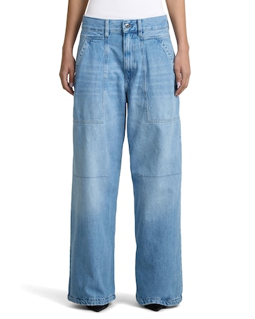 G-STAR Loosefit Jeans in Blau: Vorderseite