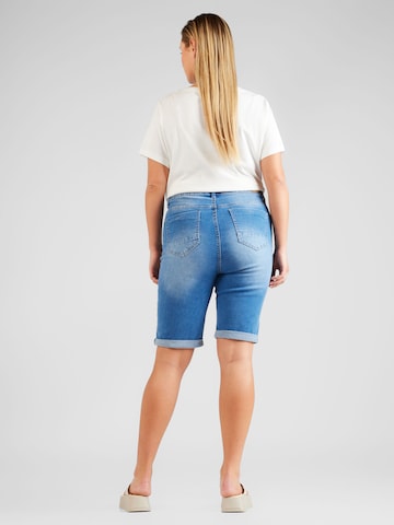 Z-One Slimfit Shorts 'Jenny' in Blau