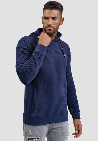 INDICODE JEANS Sweater in Blue