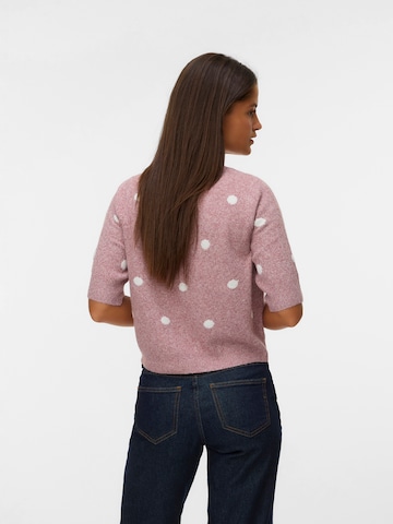VERO MODA Sweater 'VMDoffy' in Pink