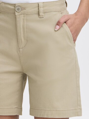 Regular Pantalon chino ' OXKVITA ' Oxmo en beige
