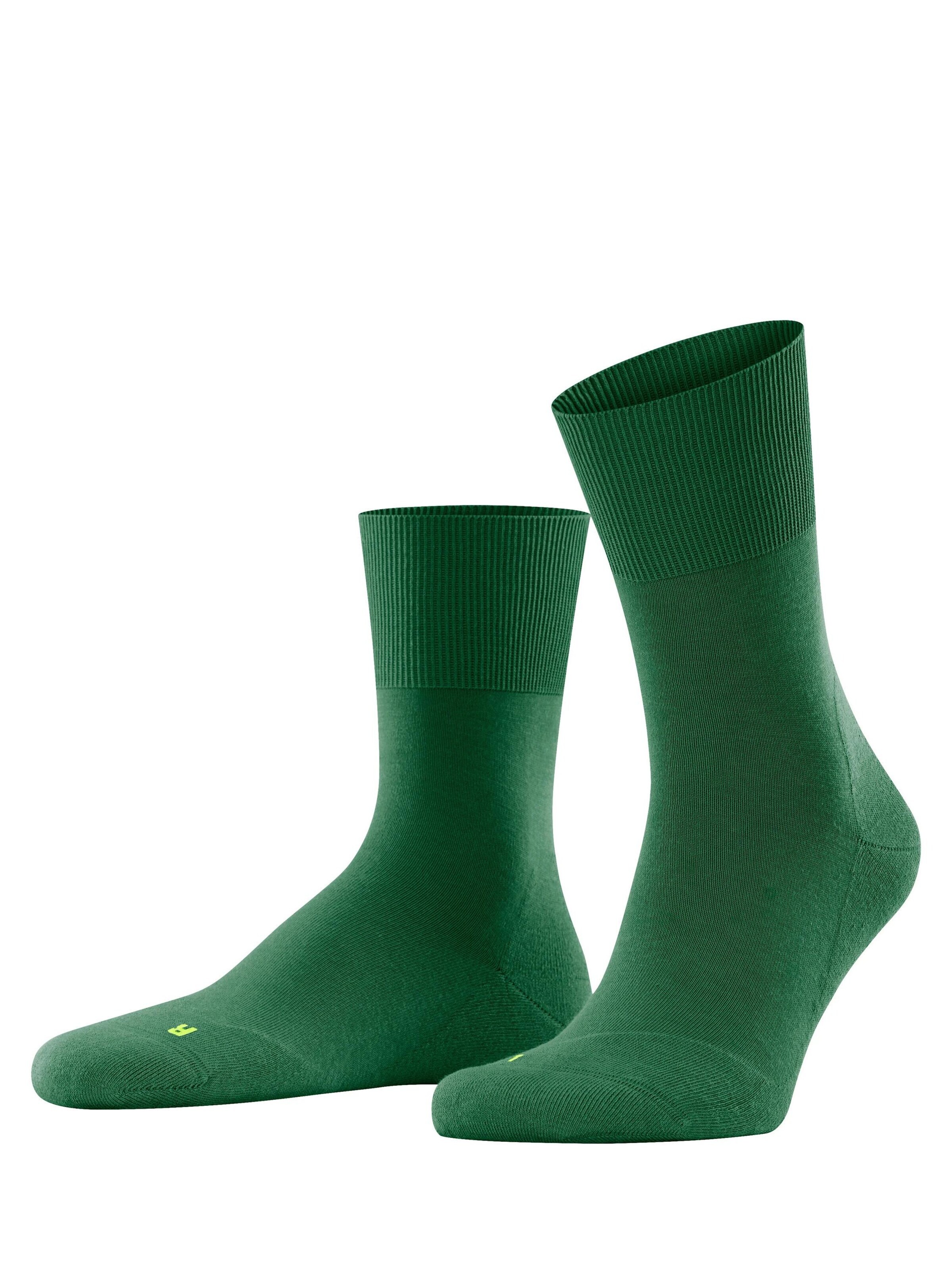 FALKE Socken 'Run'‌‌‌‌‌‌‌‌‌‌ in Grün: Vorderseite