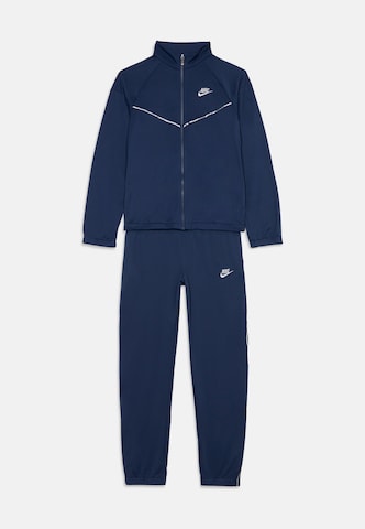 Nike Sportswear Joggingpak in Blauw: voorkant