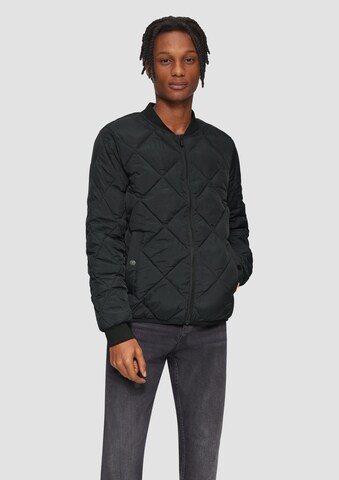 QS Jacke in Schwarz: Vorderseite