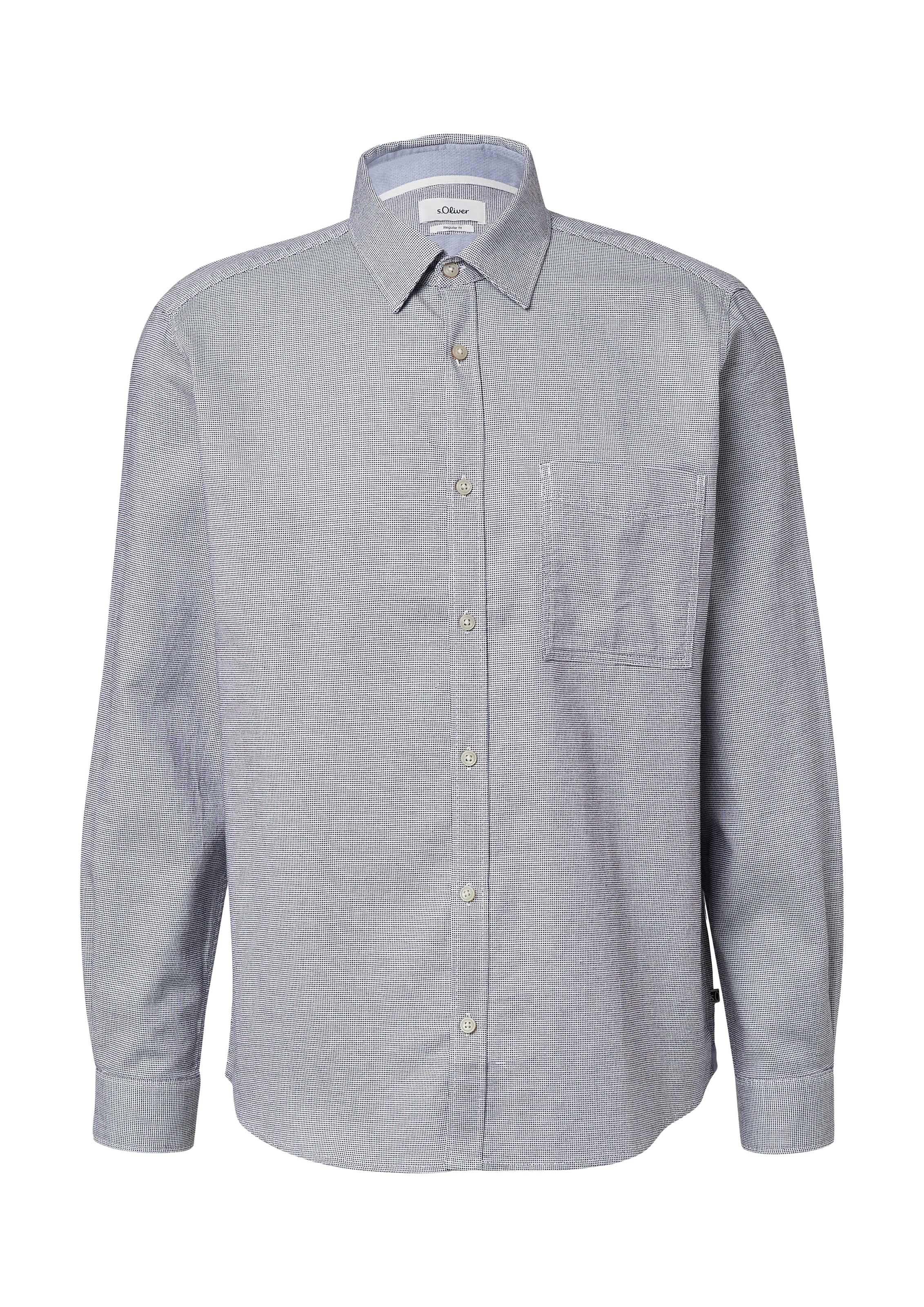 s.Oliver Рубашка в Синий: спереди