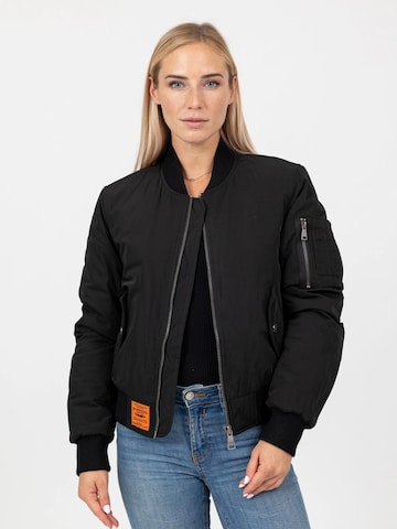 Bombers Between-Season Jacket in Black: front