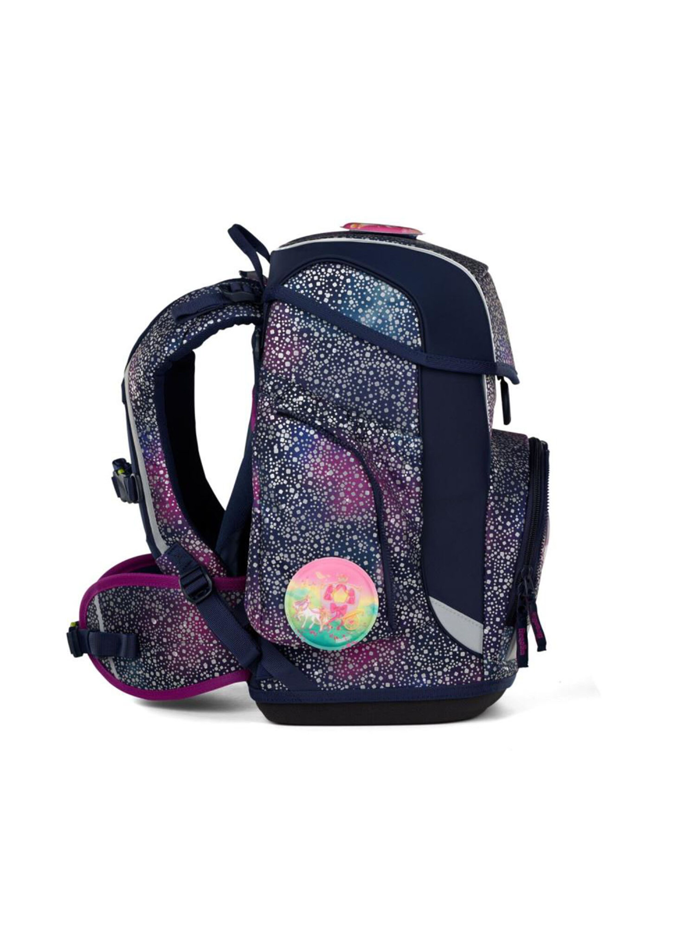 ergobag Rucksack 'Cubo Set 5 tlg'‌‌‌‌‌‌‌‌‌ in Pink