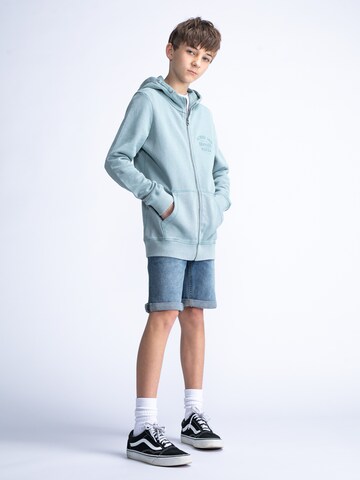 Petrol Industries Sweat jacket 'Breezy' in Blue