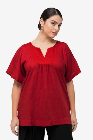 Ulla Popken Tunic in Red: front