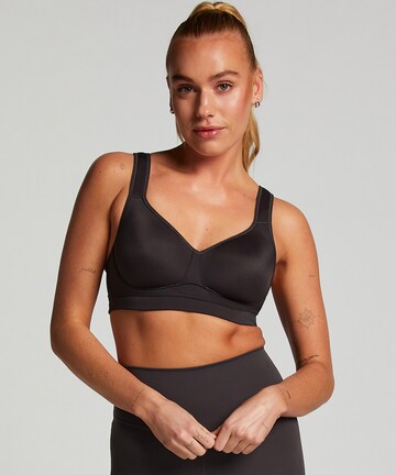 Hunkemöller Medium Support Sport-BH 'The All Star Level 2' in Grau: predná strana