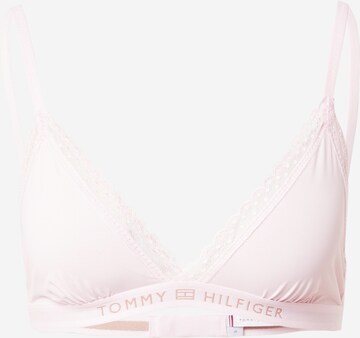 Triangle Soutien-gorge Tommy Hilfiger Underwear en rose : devant