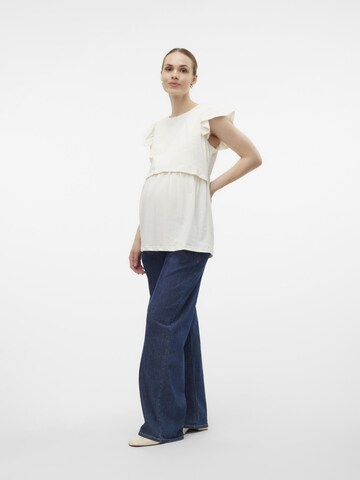 T-shirt 'ERICA JUNA' MAMALICIOUS en blanc