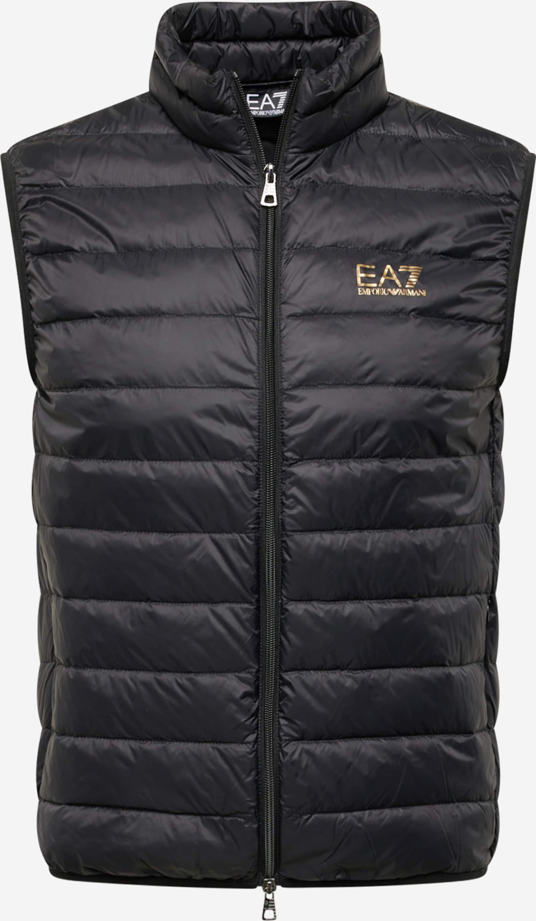 EA7 Emporio Armani Vest in Black | ABOUT YOU