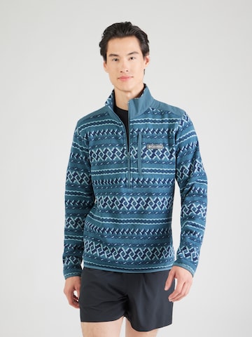 COLUMBIA Спортивная кофта 'Weather™' в Синий: спереди