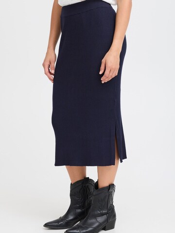 Gonna 'SARA' di PULZ Jeans in blu: frontale