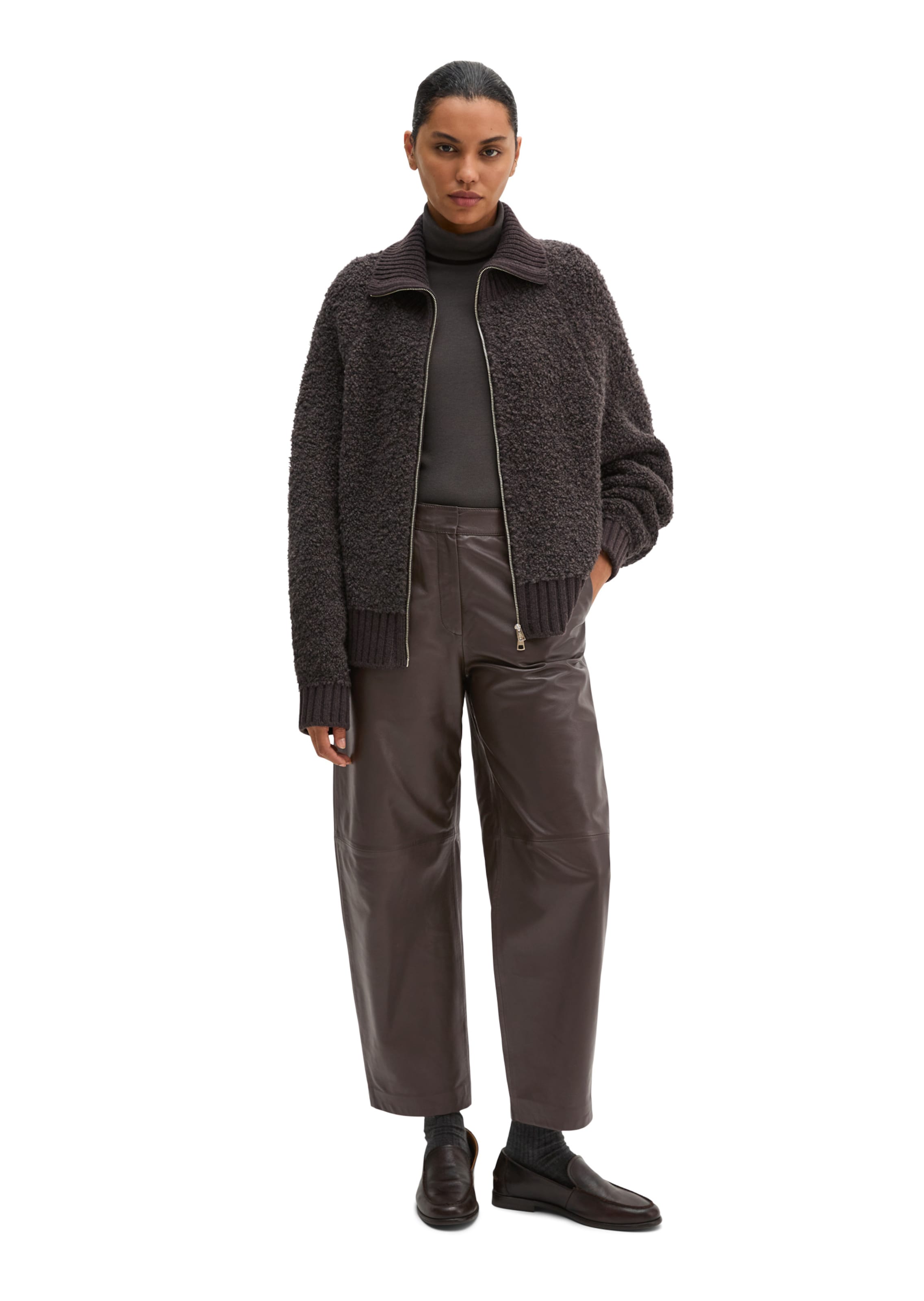 Marc O'Polo Strickjacke in Braun