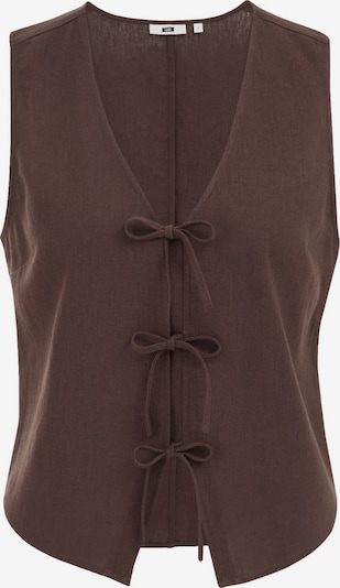 Kostiuminė liemenė iš WE Fashion, spalva – ruda, Prekių apžvalga