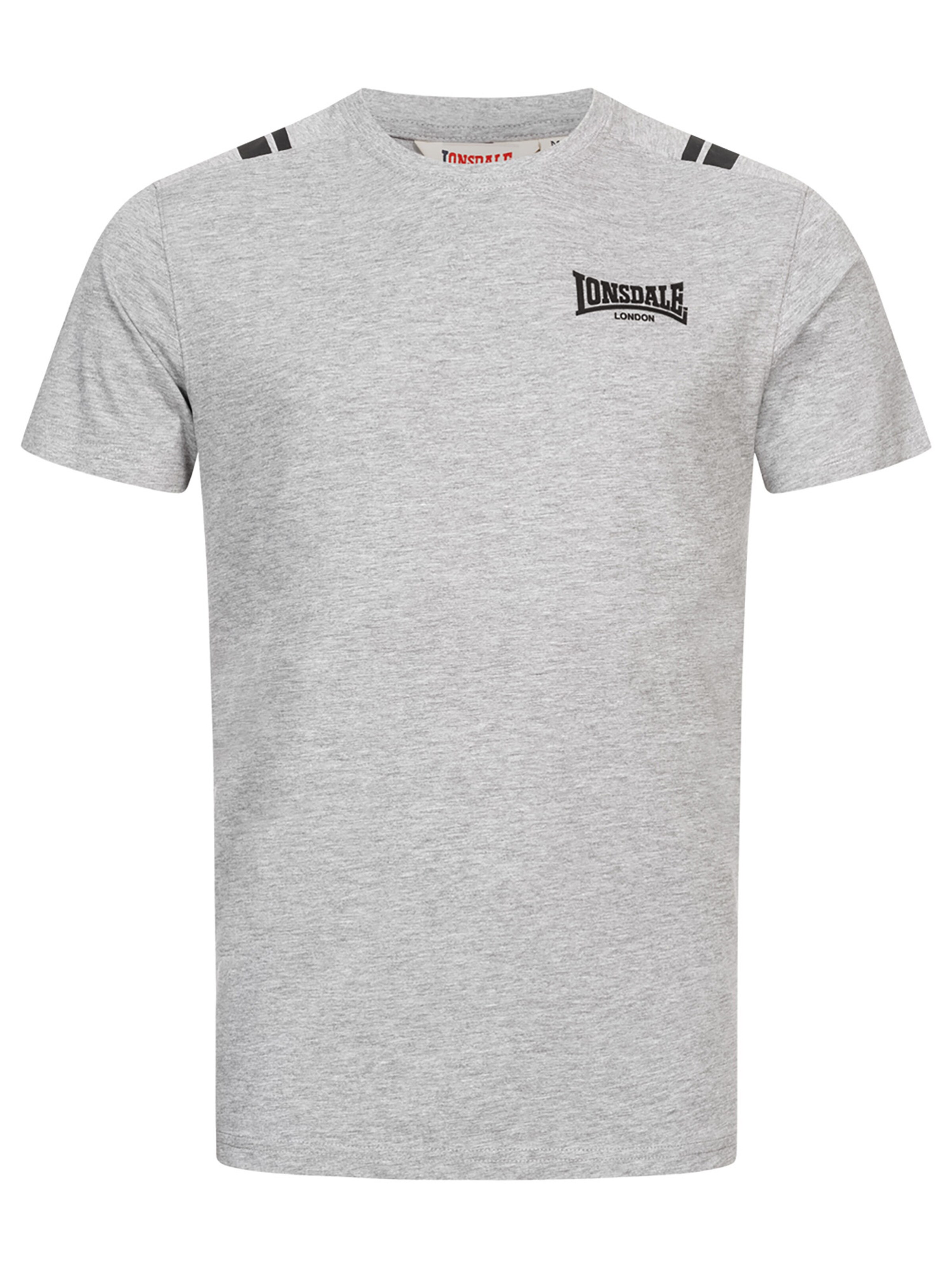 T-Shirt 'Culrain' LONSDALE en gris : devant