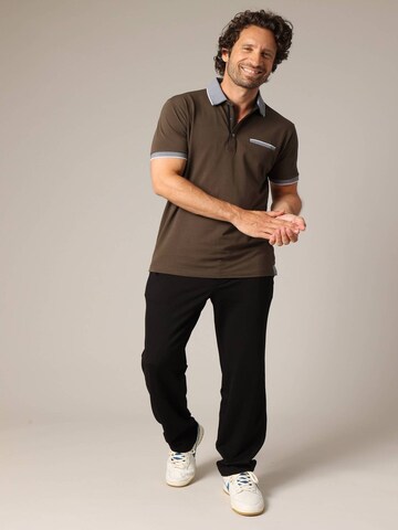 T-Shirt 'EAGLE' Deeluxe en marron