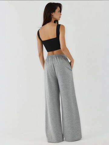 Loosefit Pantalon Hiccup en gris