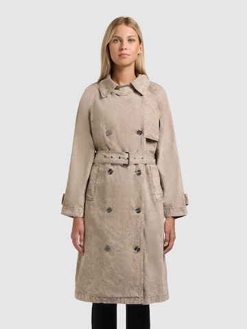 Manteau mi-saison 'Enza' khujo en marron