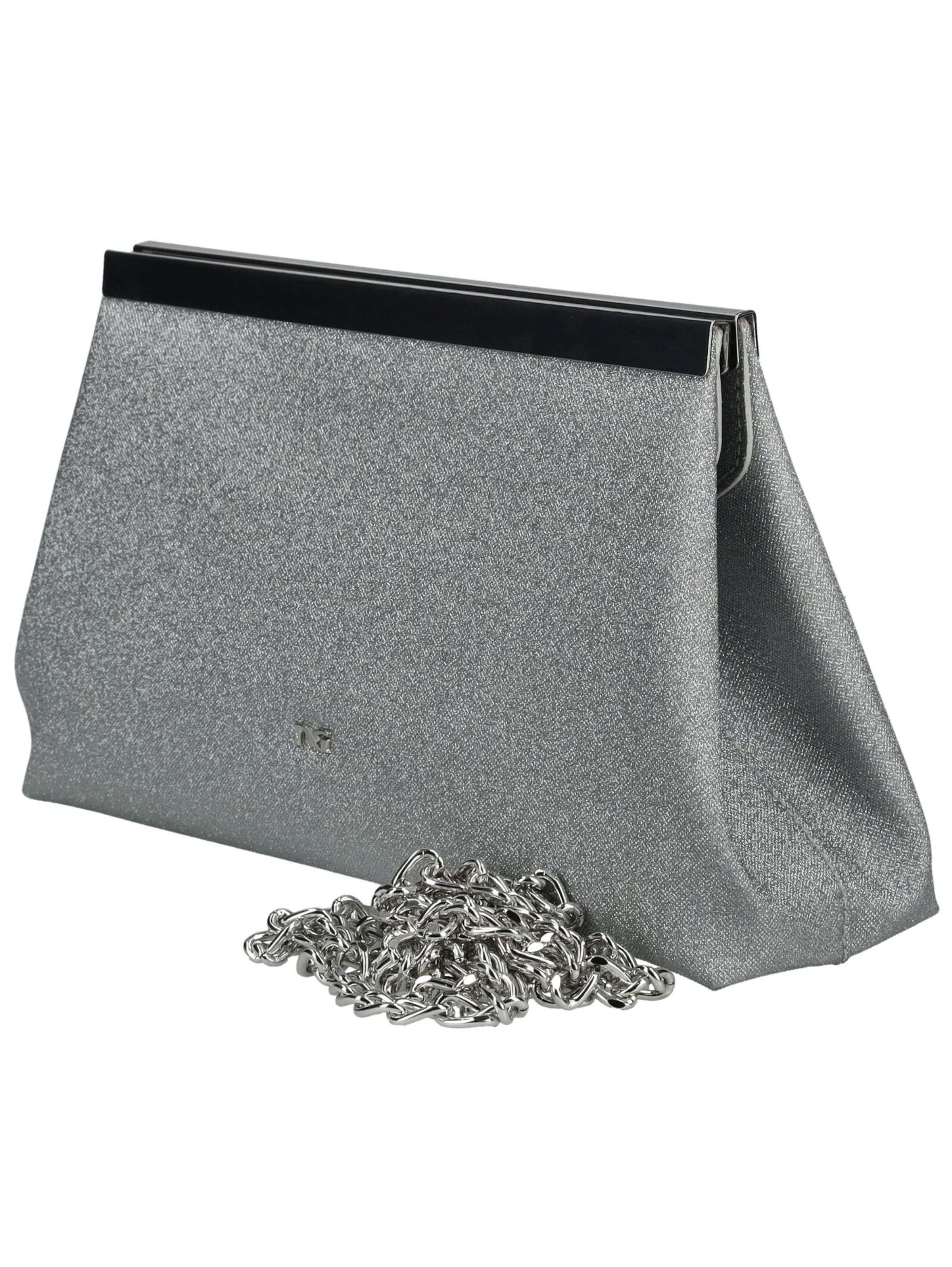 Pochette Nero Giardini en argent