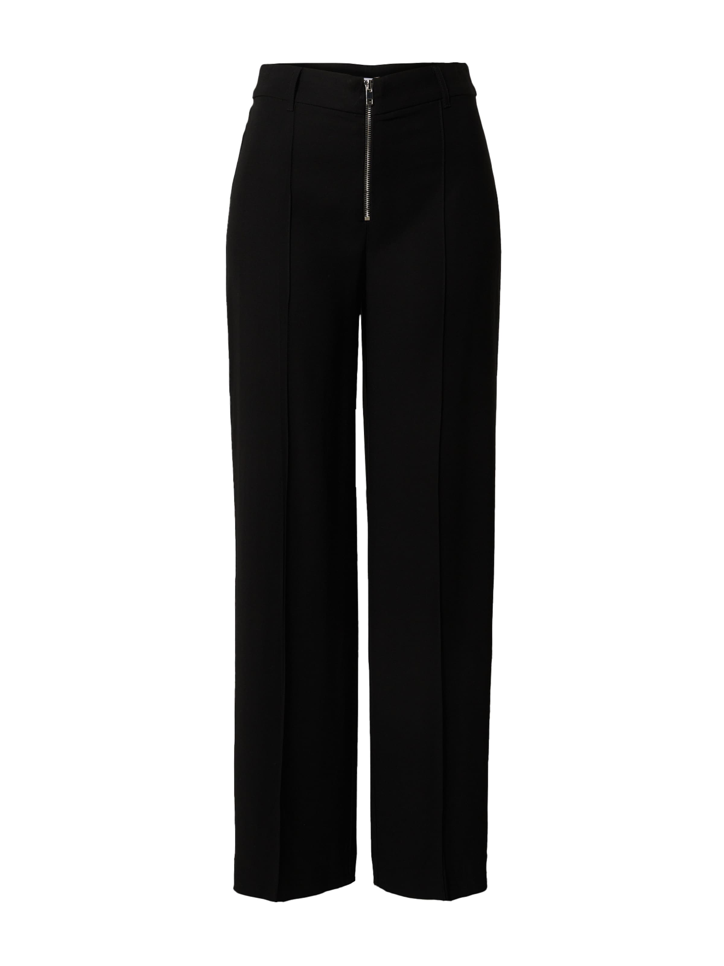 EDITED Loosefit Hose 'Lean' in Schwarz: Vorderseite