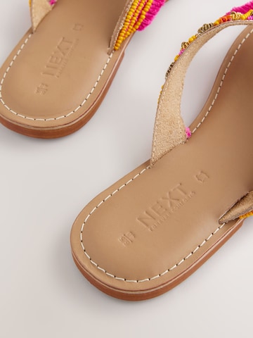 Next T-Bar Sandals 'Forever Comfort' in Pink
