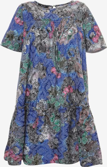 Madam-T Kleid 'EDEMIA' in blau / mischfarben, Produktansicht