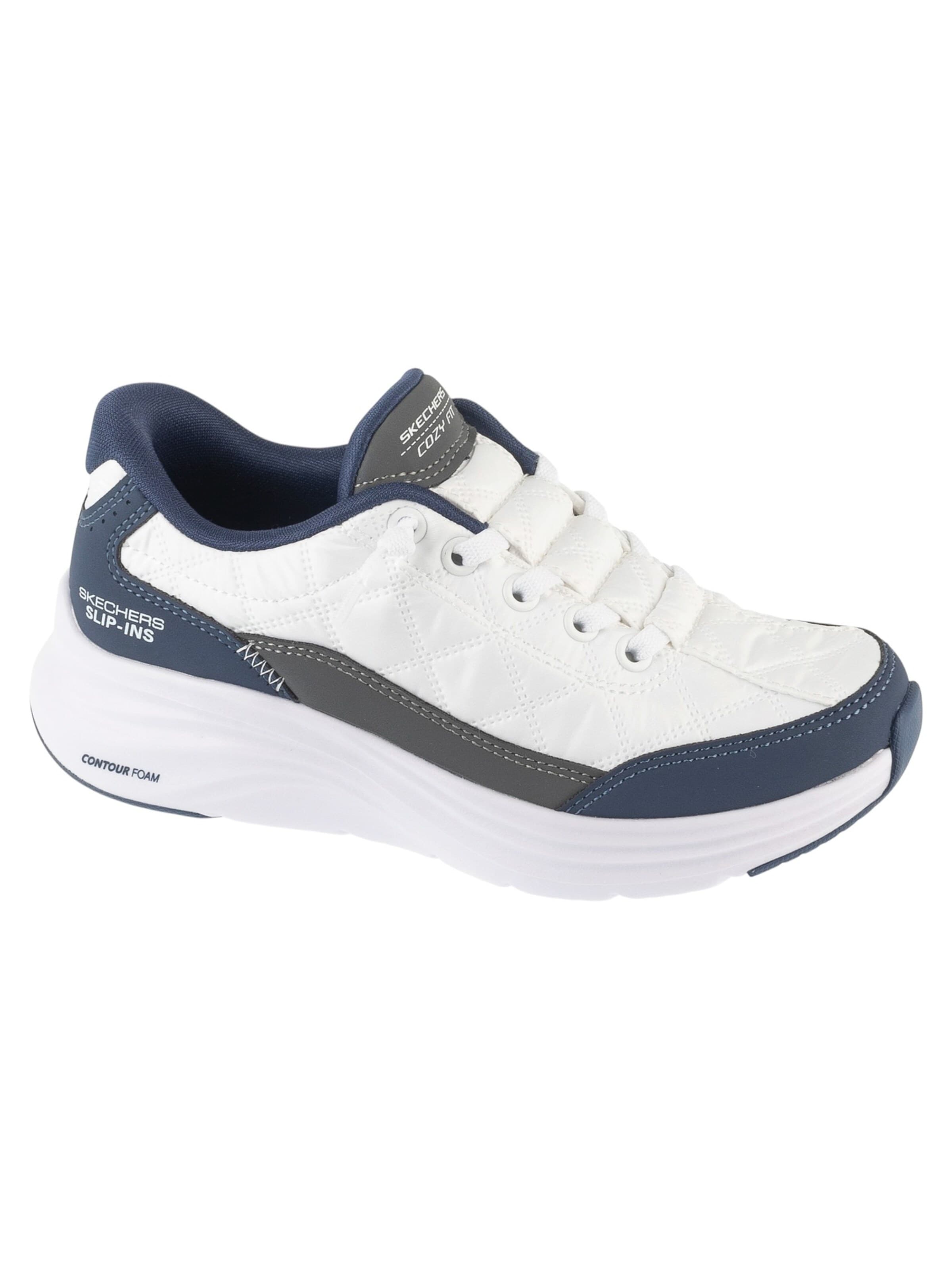 Baskets 'Skechers Slip-ins Contour Foam - Cozy Fit' SKECHERS en blanc : devant