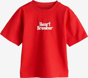 Next Shirt in Red: front