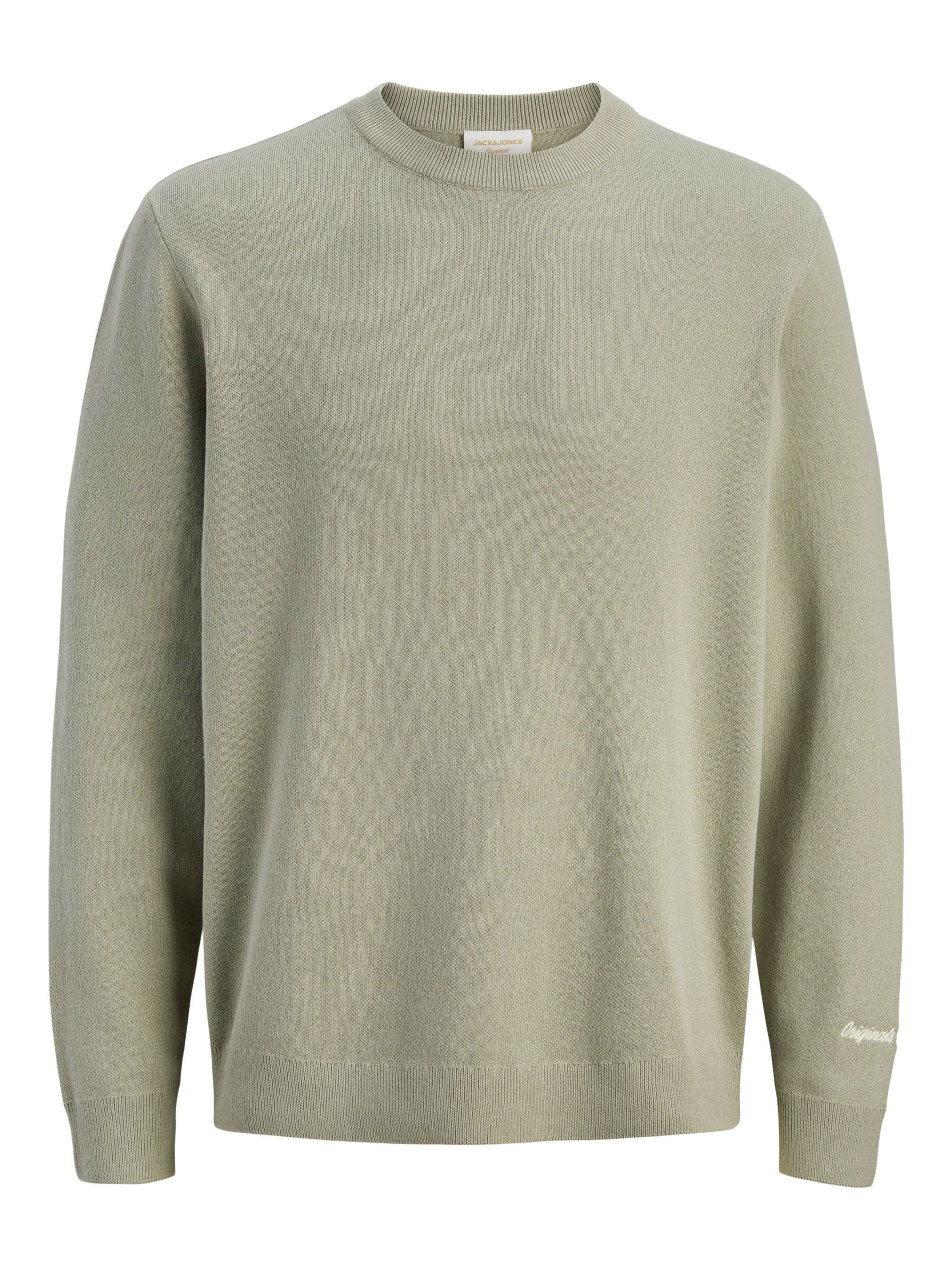 Pull-over Jack & Jones Junior en vert : devant