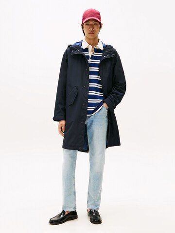 TOMMY HILFIGER Демисезонная парка в Синий: спереди