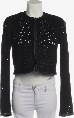 Emilio Pucci Übergangsjacke S in Schwarz: Vorderseite