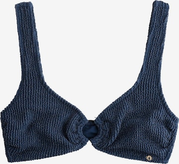 Next T-Shirt Bikinitoppi värissä sininen: etupuoli