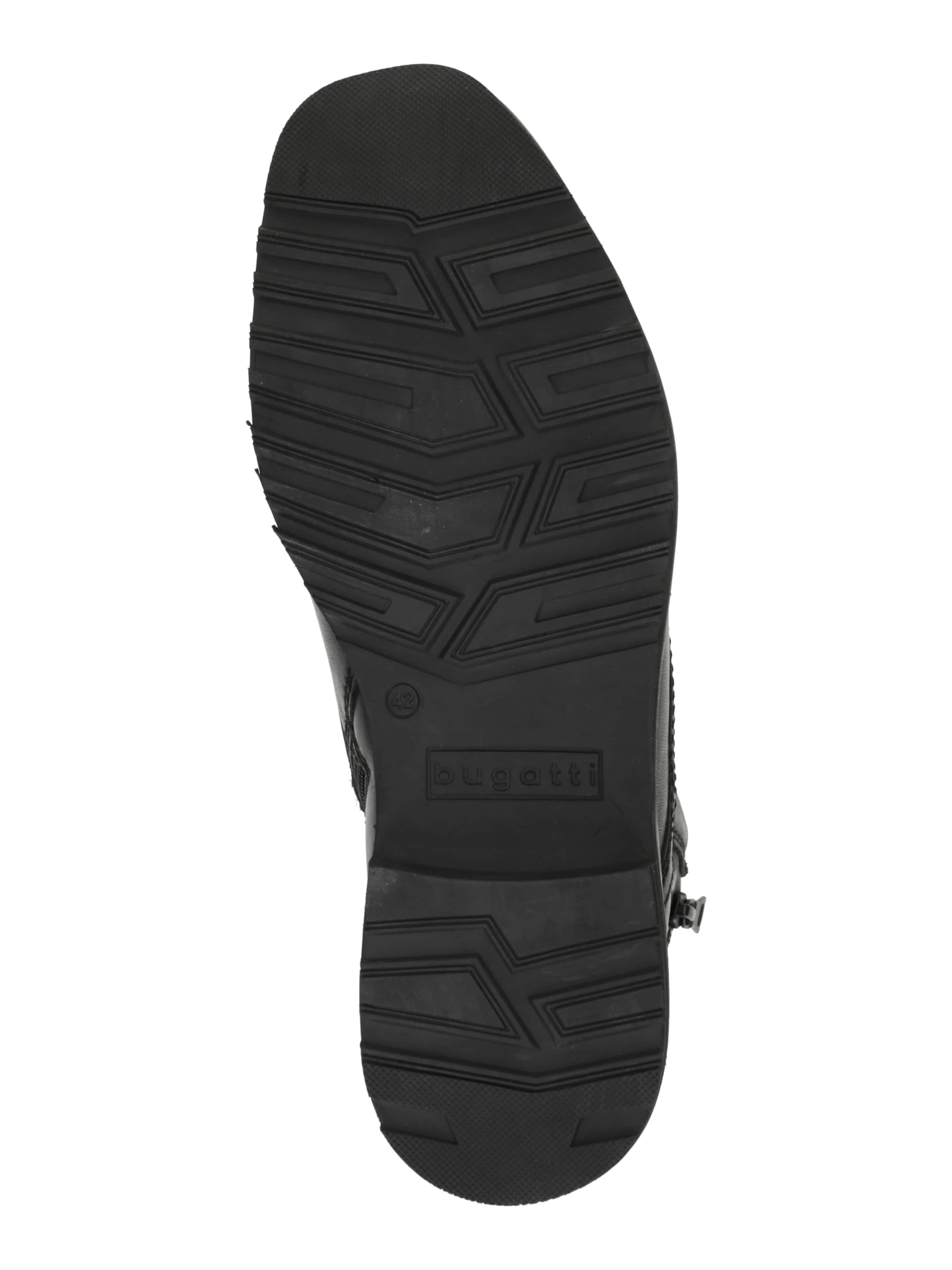 bugatti Schnürboots 'A0U' in Schwarz