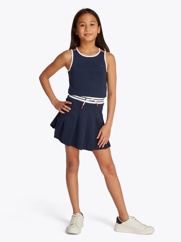 TOMMY HILFIGER Юбка в Синий: спереди