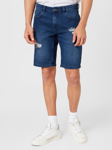 Regular Jeans 'Stockholm' de la Redefined Rebel pe albastru: față