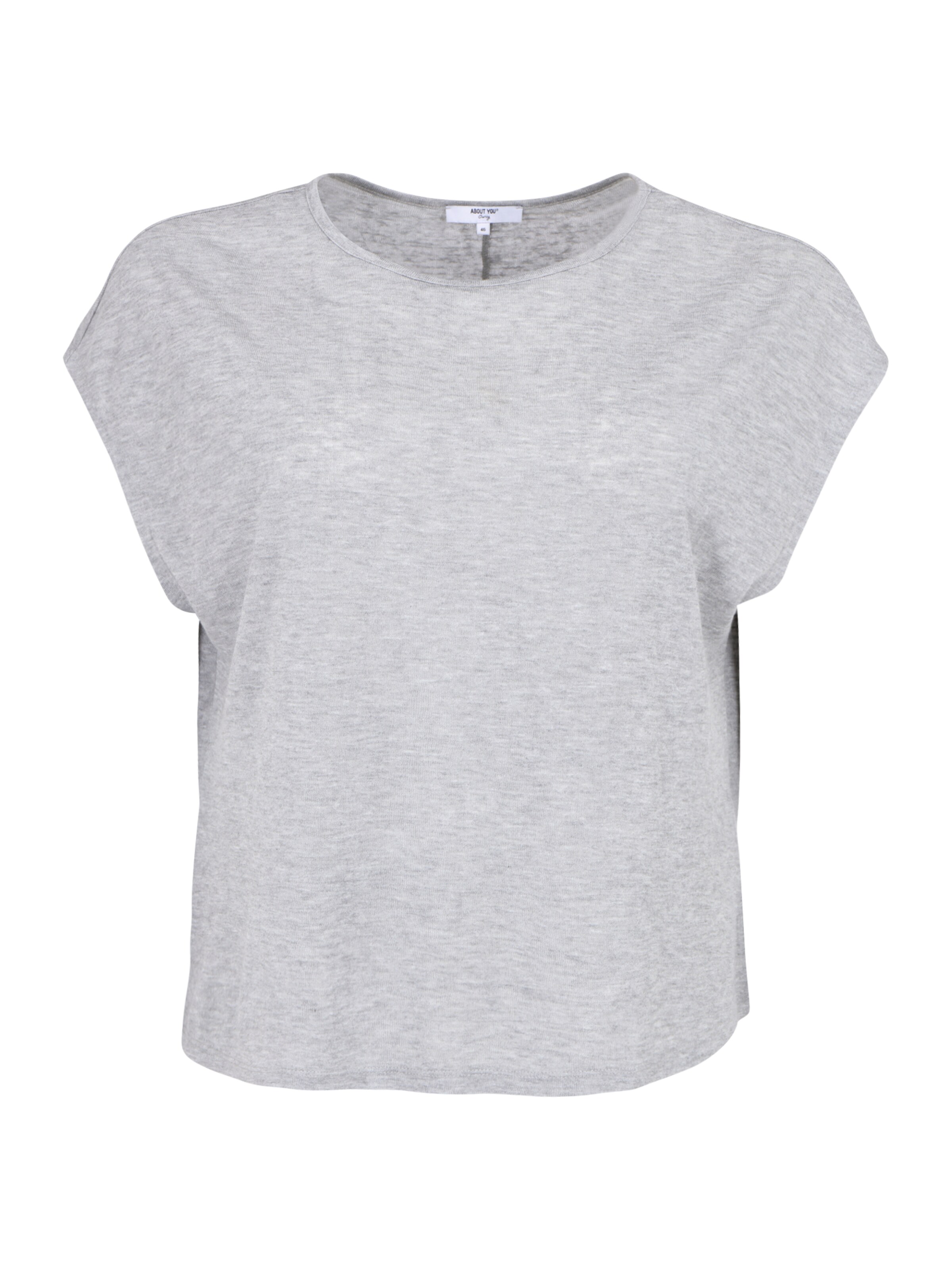 ABOUT YOU Curvy Póló 'Ester' - szürke: elől