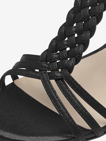 TAMARIS Sandalen met riem in Zwart