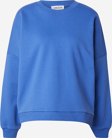 Sweat-shirt 'Natacha' EDITED en bleu : devant