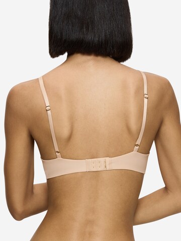 TRIUMPH T-shirt Bra 'Body Make-Up Essentials' in Beige