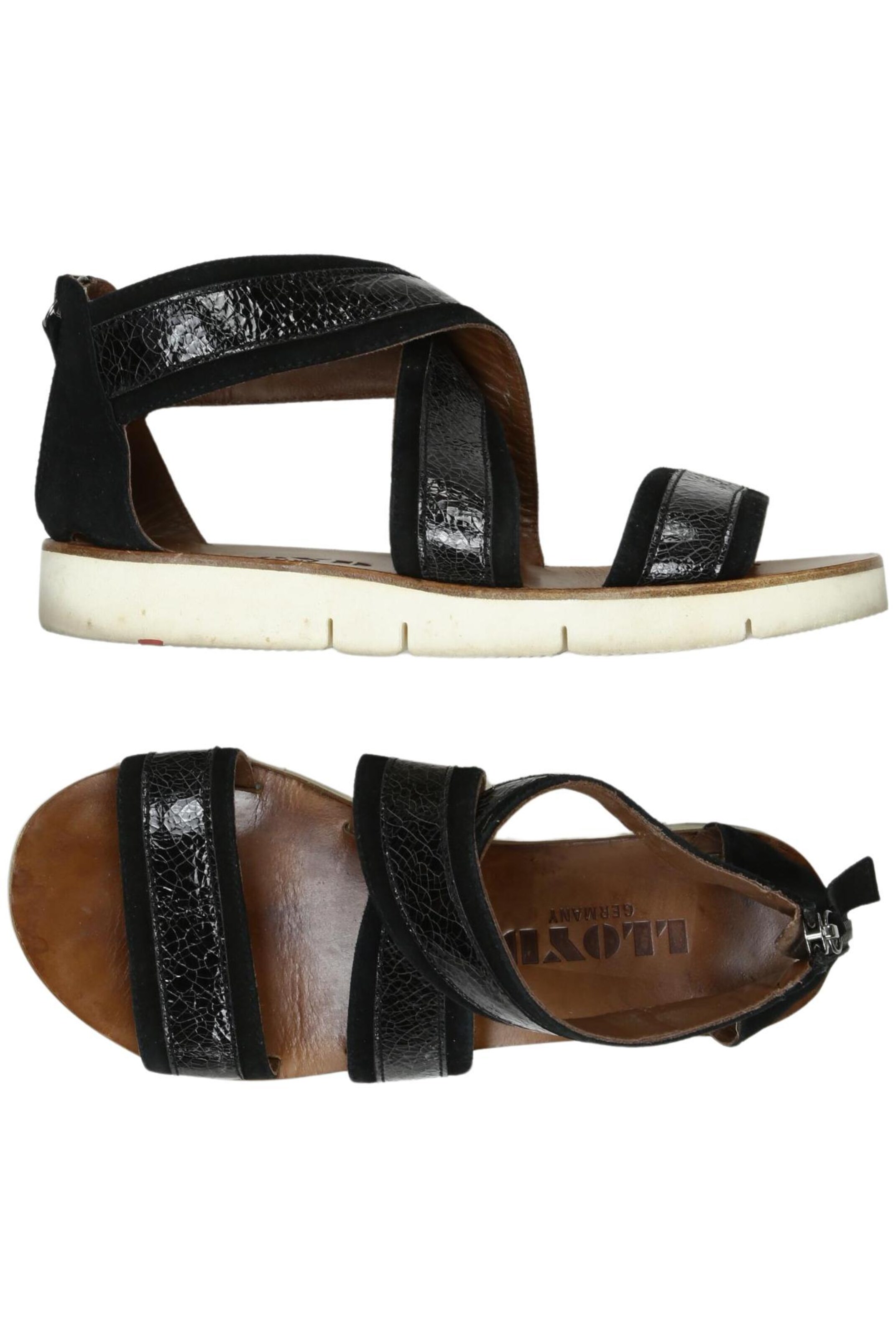 LLOYD Sandals & High-Heeled Sandals in 38 in Black: front