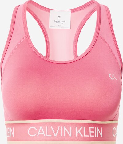 Calvin Klein Performance Спортен сутиен в розово / бяло, Преглед на продукта