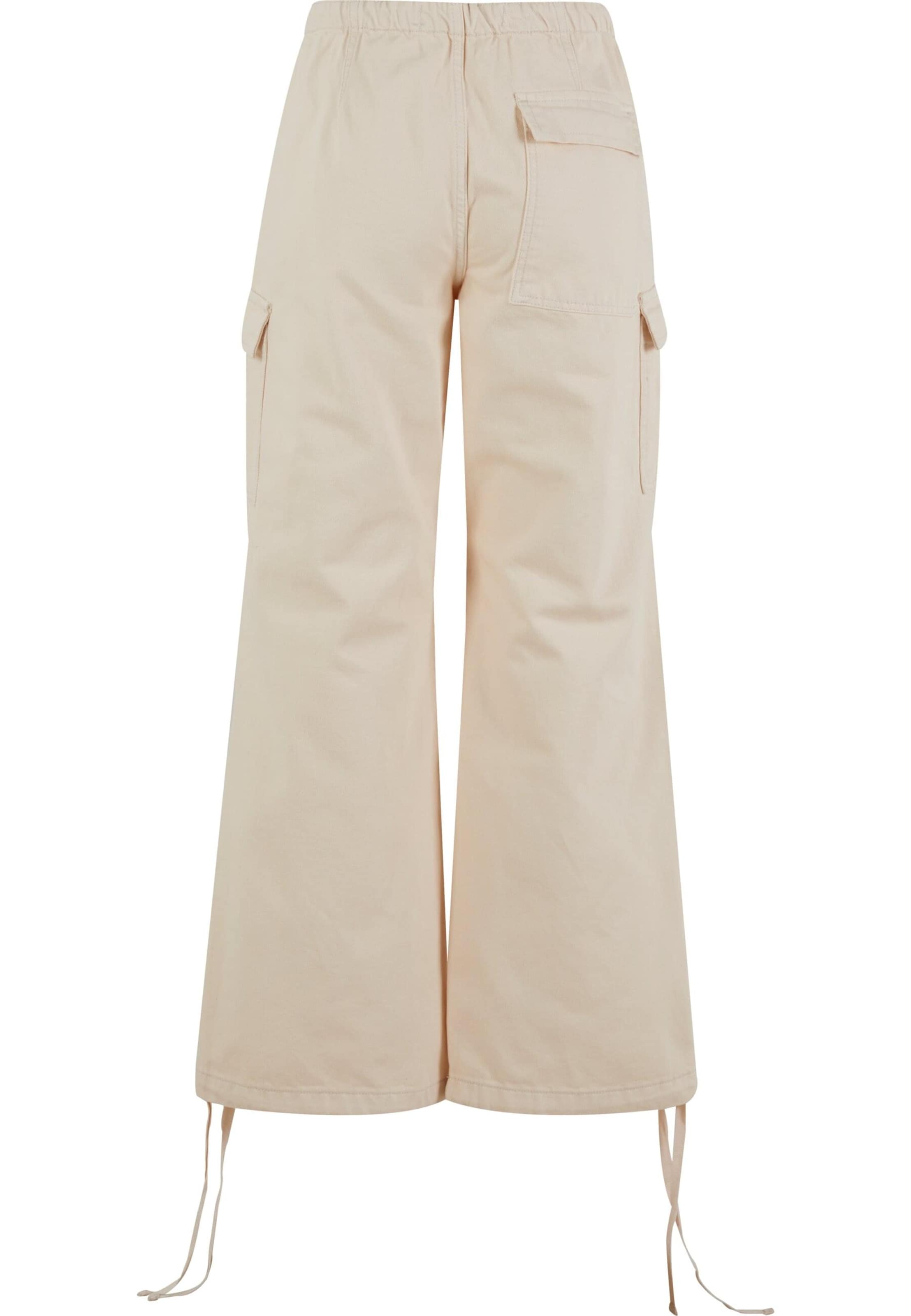 2Y Studios Wide Leg Gargohousut 'Nova' värissä beige