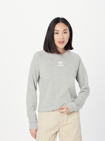 Hummel Sports sweatshirt in Grey: front