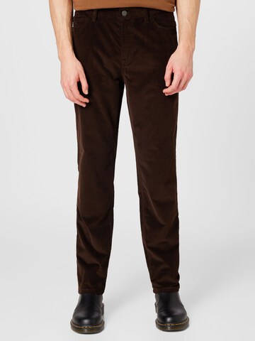 Banana Republic Slim fit Pants in Brown: front