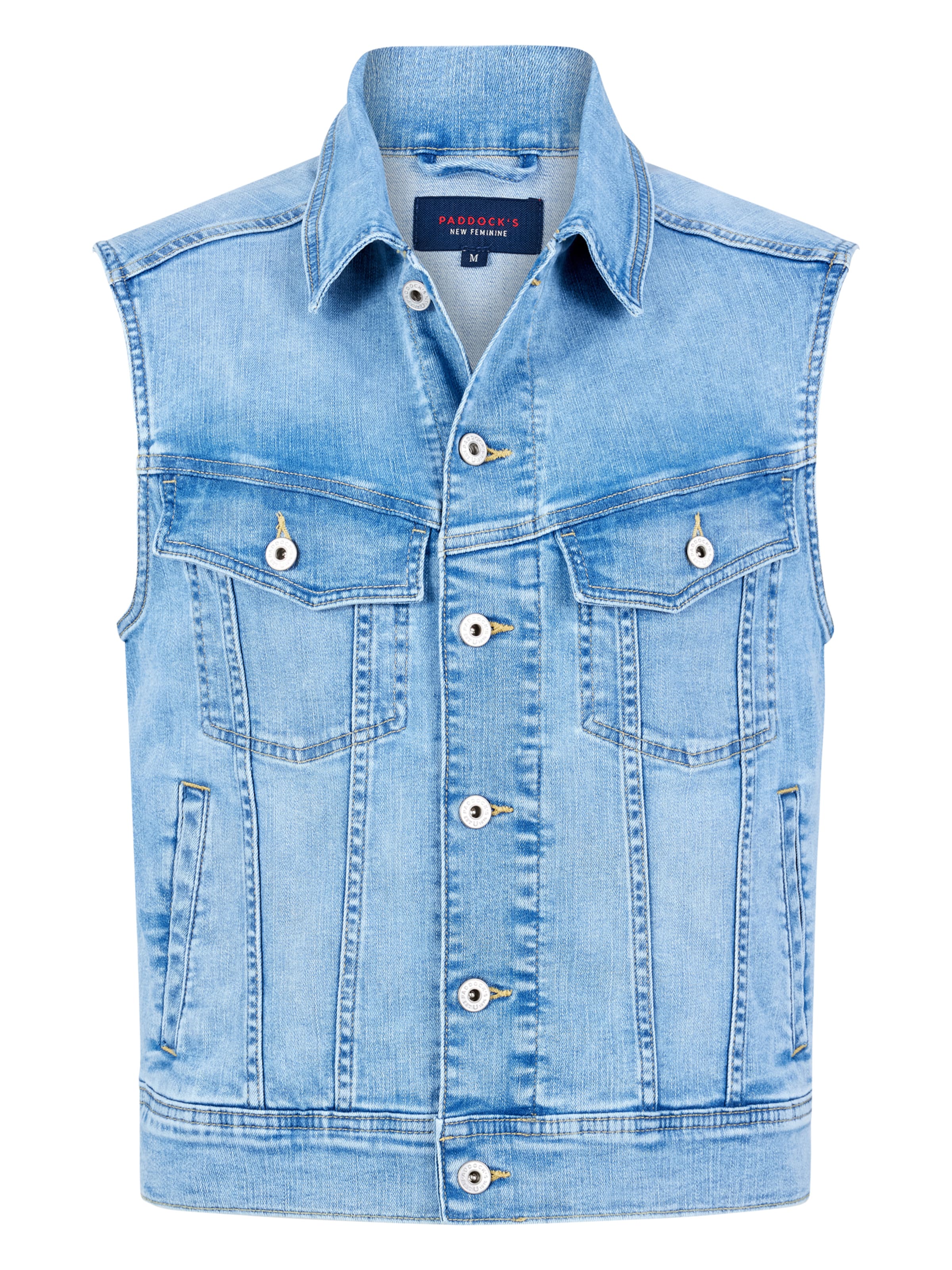 PADDOCKS Vest in Blue: front